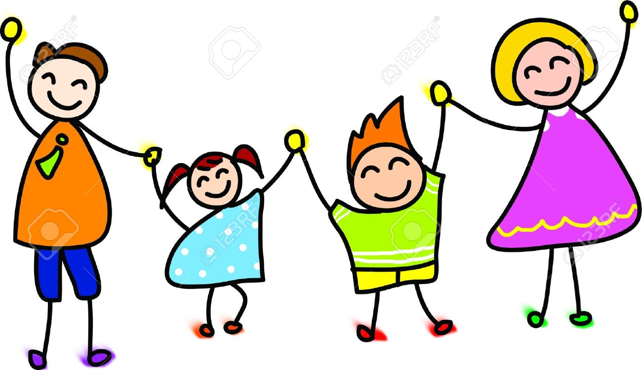 1300x749 Group Of Happy Person Animated Clip - Happy Person Drawing