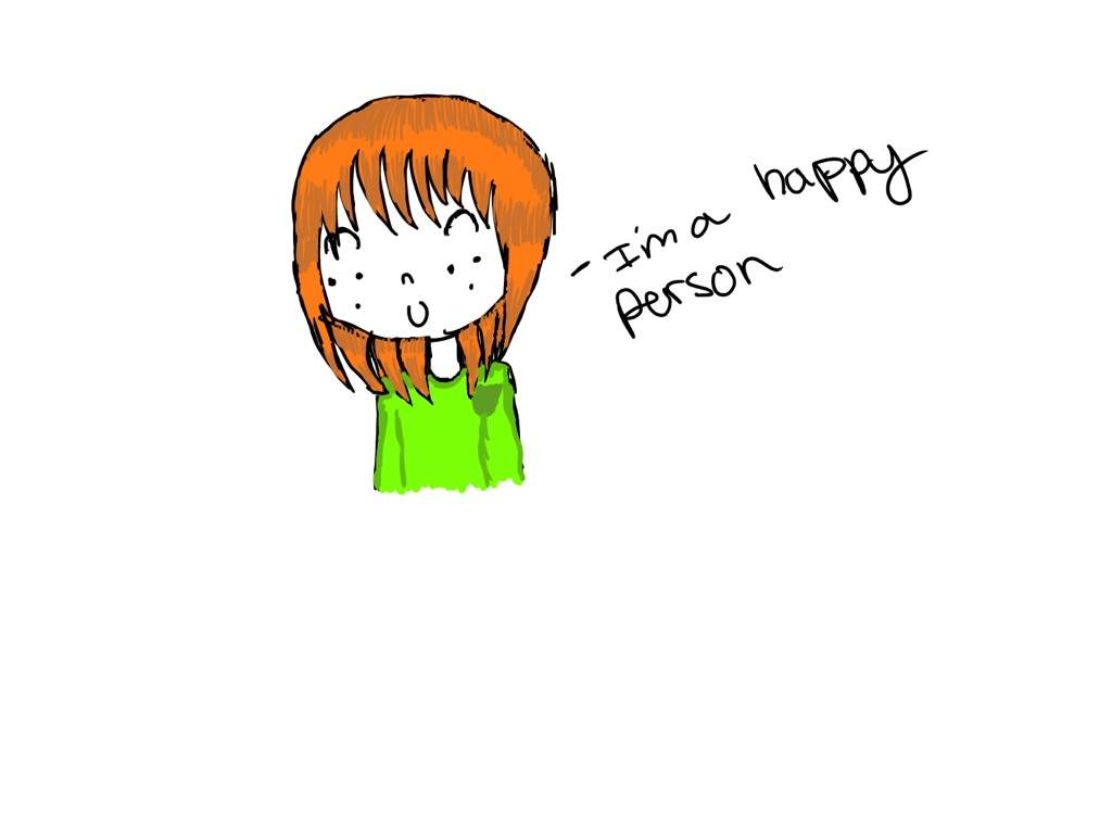 1024x767 I'm A Happy Person Art Amino - Happy Person Drawing