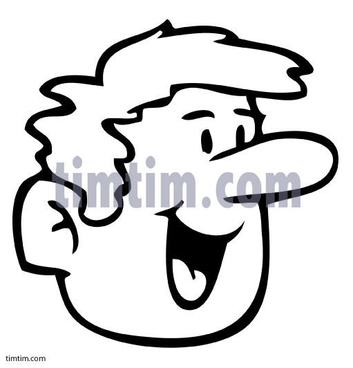 511x532 Free Drawing Of A Happy Man From The Category People - Happy Person Drawing