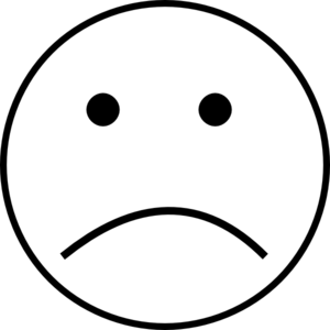 300x300 Sad Face Drawing Pictures And Cliparts, Download Free - Happy Sad Face Drawing