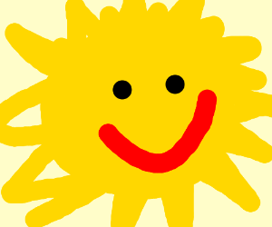 300x250 a happy sun drawing - Happy Sun Drawing