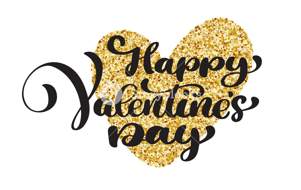 1000x630 happy valentines day hand drawing vector lettering design - Happy Valentines Day Drawings