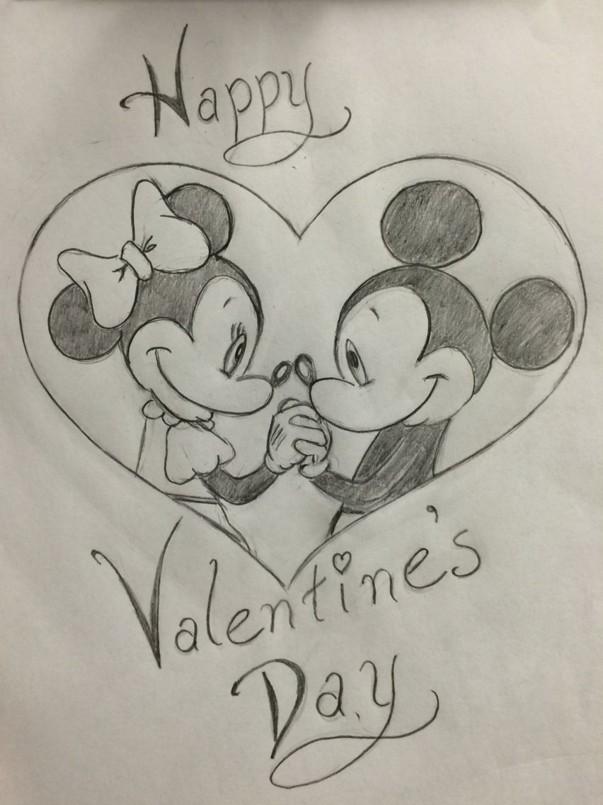 852x1136 happy valentines day my artwork in cute drawings, cute - Happy Valentines Drawings
