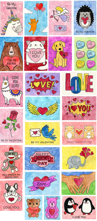 325x739 Valentine Drawing K Art Projects For Kids - Happy Valentines Drawings