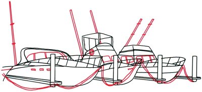 400x183 Add Nautical Details - Harbor Drawing