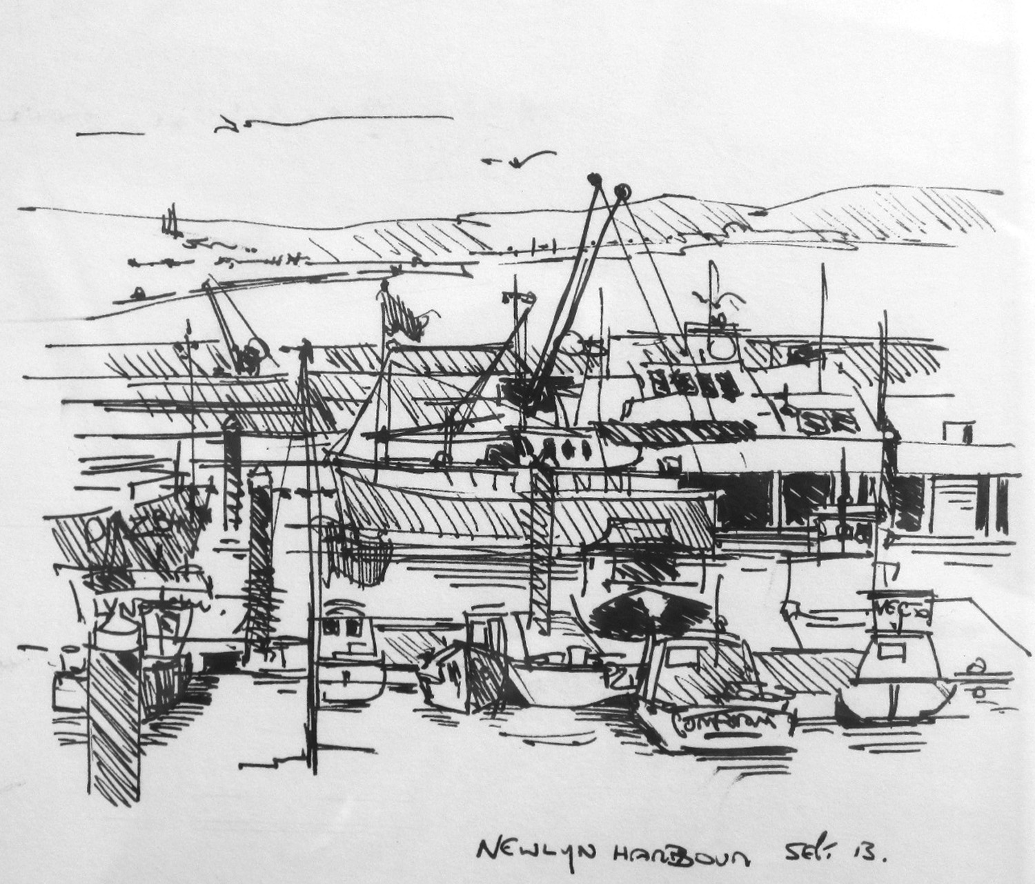 Harbour Drawing at Explore collection of Harbour