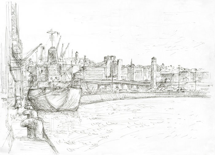 700x505 kin bentley - Harbour Drawing