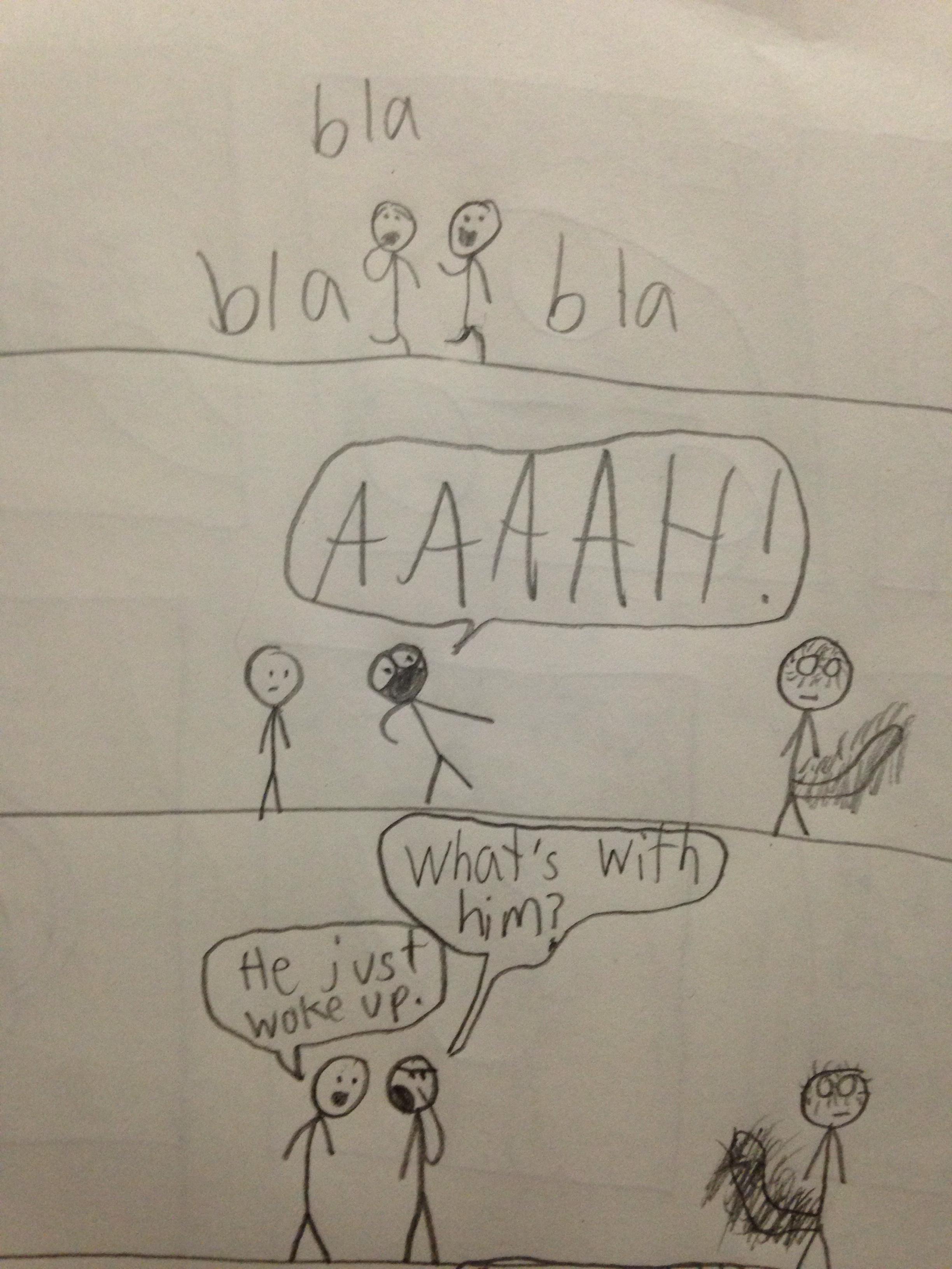 2448x3264 kids drawing with multiple funnies! - Hard Drawings For Kids