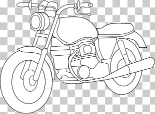 310x229 Outline Of Motorcycles And Motorcycling Png Cliparts For Free - Harley Davidson Drawing Outline