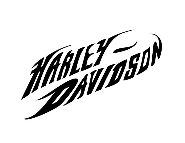 Harley Davidson Logo Drawings