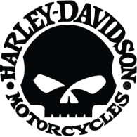 195x195 harley davidson brands of the download vector logos - Harley Davidson Logo Drawings