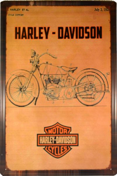 400x600 Harley Davidson Motorcycle Drawing - Harley Davidson Motorcycle Drawing