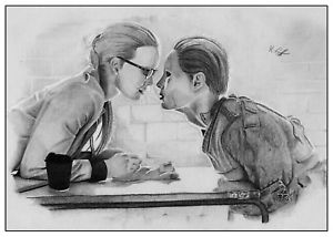 300x214 The Joker Harley Quinn - Harley Quinn And Joker Drawings