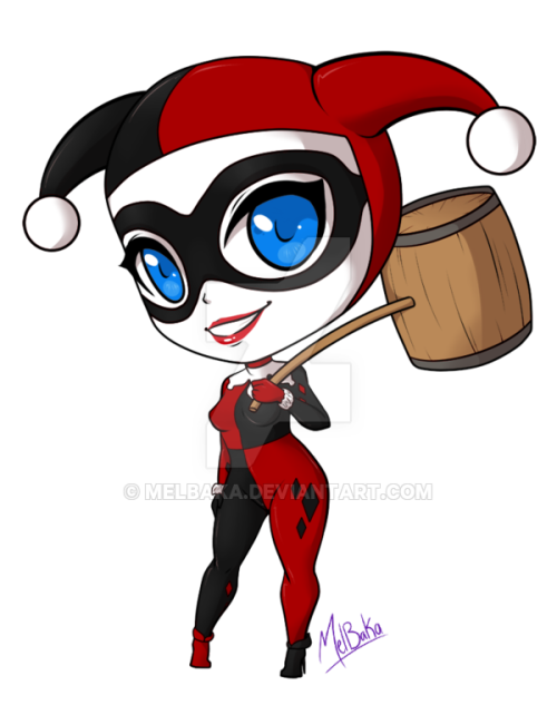 500x633 Collection Of Free Joker Drawing Harley Quinn Download On Ui Ex - Harley Quinn Cartoon Drawing