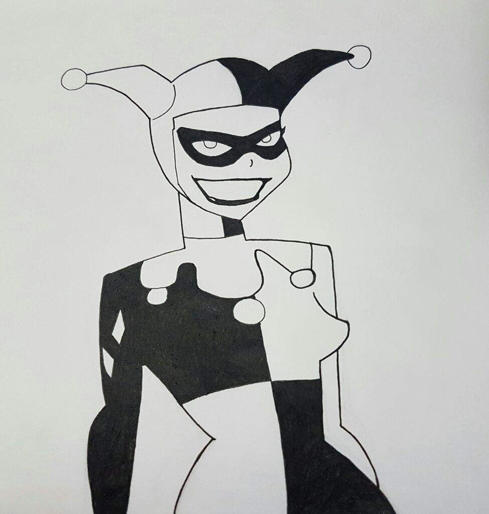 974x1024 Harley Quinn Drawing Cartoon Amino - Harley Quinn Cartoon Drawing