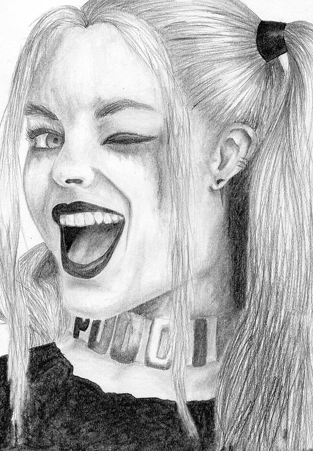625x900 Harley Quinn Drawing - Harley Quinn Drawing
