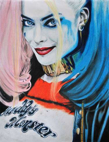 Harley Quinn Drawing At Paintingvalley Com Explore Collection Of