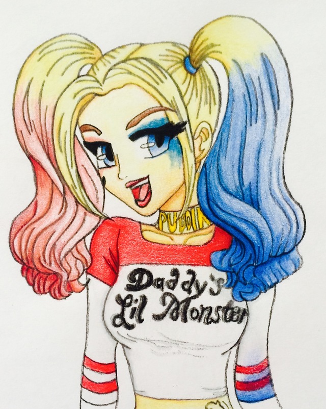 640x802 Harley Quinn Images, Pictures And Stock Photos - Harley Quinn Drawing
