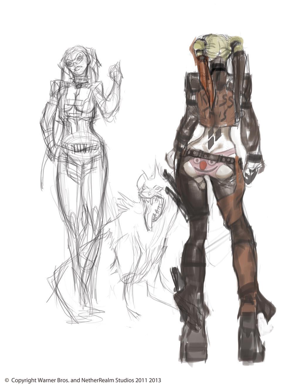 1020x1320 Harley Quinn Video Games Artwork - Harley Quinn Drawing Injustice