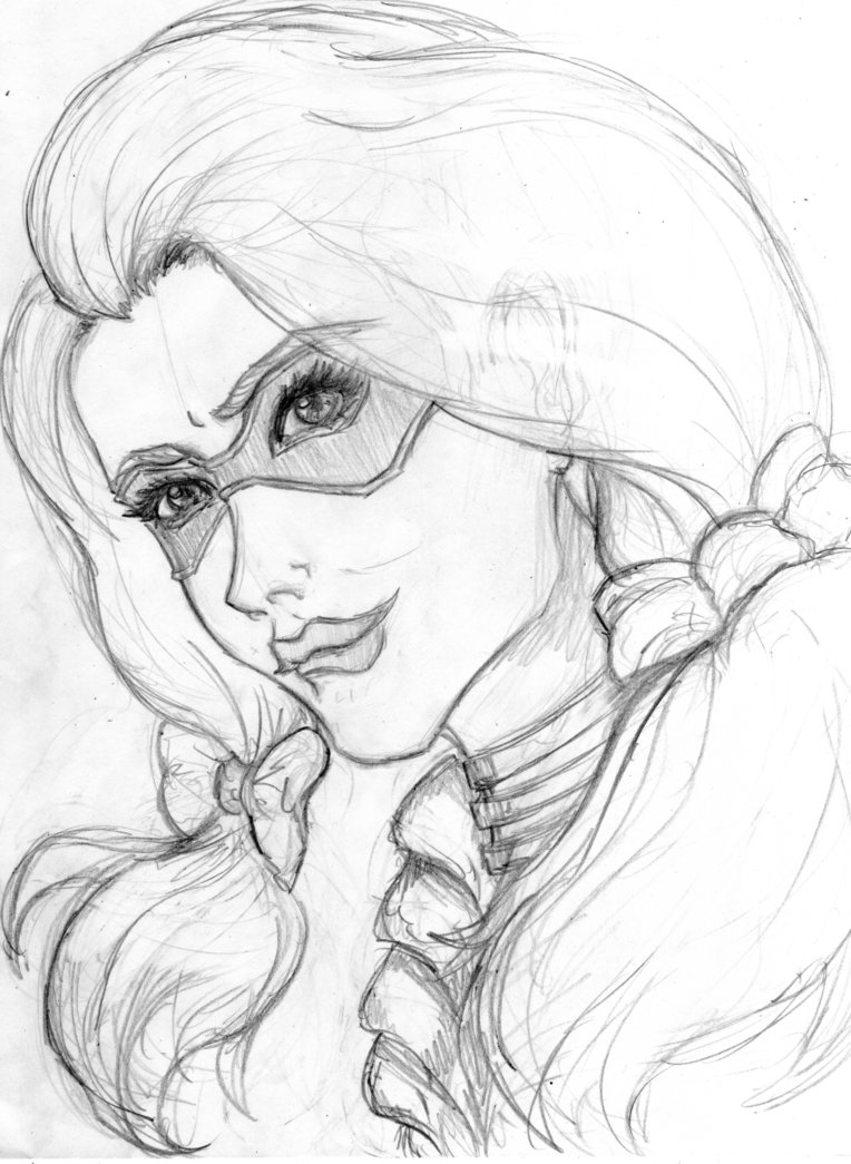 764x1045 How To Draw Harley Quinn Face - Harley Quinn Face Drawing