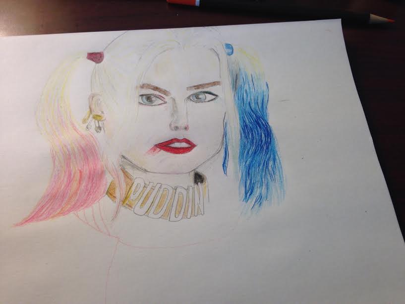 817x613 Creative Indulgences So You Want To Draw A Character - Harley Quinn Face Drawing
