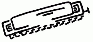300x135 harp on! doc harmonica's slide harp reviews - Harmonica Drawing