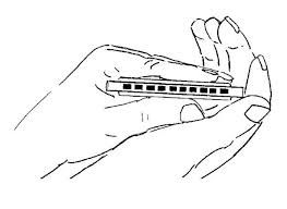 263x192 Image Result For Harmonica Drawing Watercolour Bordado - Harmonica Drawing