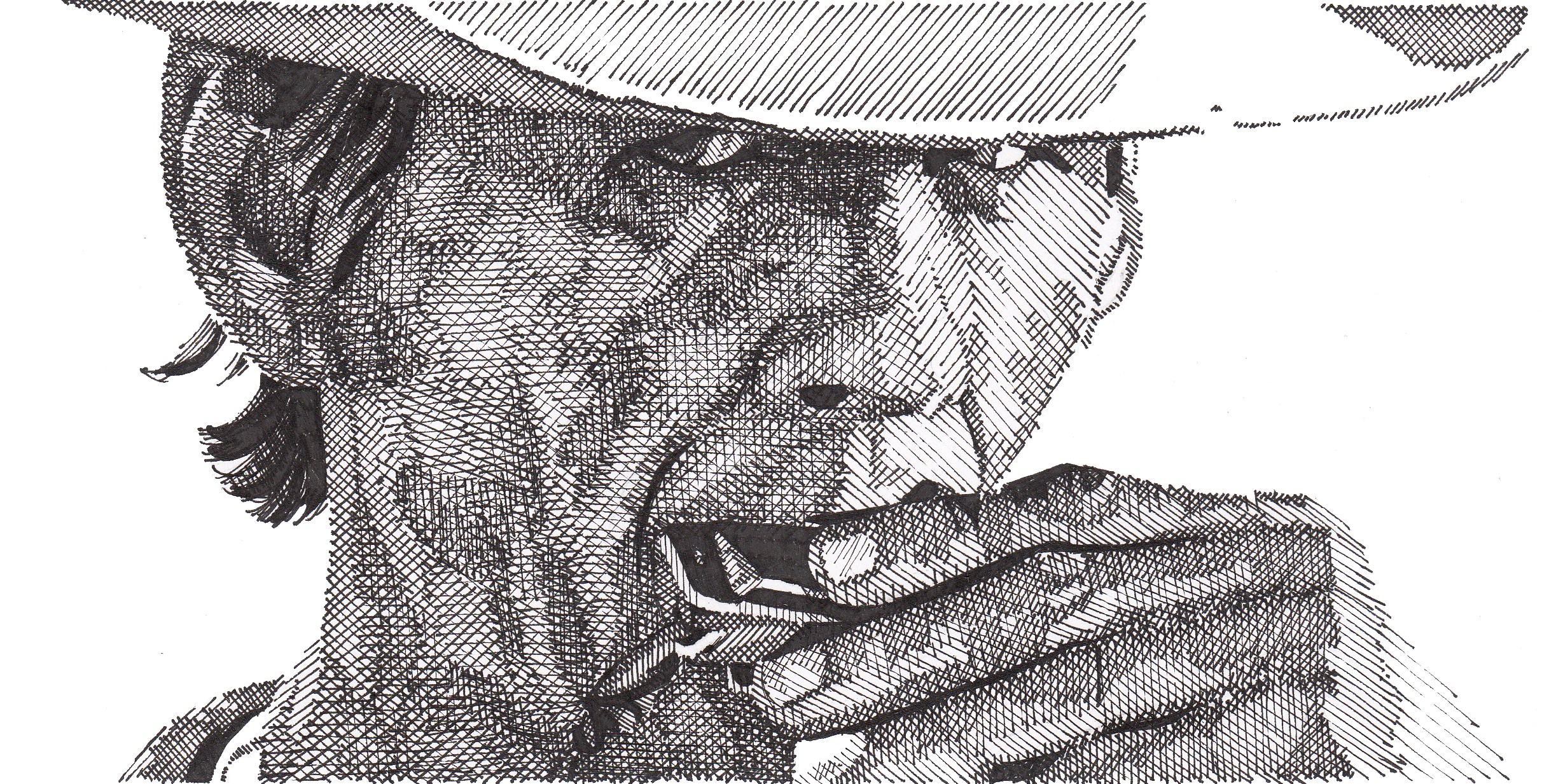 2435x1233 This Drawing Deserves Its Own Post Harmonica Love Affair - Harmonica Drawing