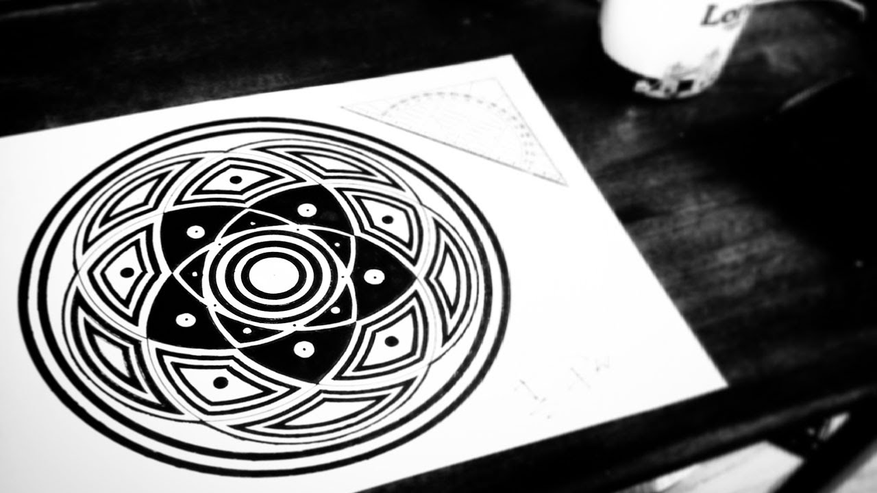 1280x720 circles in harmony - Harmony Drawing