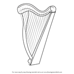 150x150 Learn How To Draw A Harp - Harp Drawing
