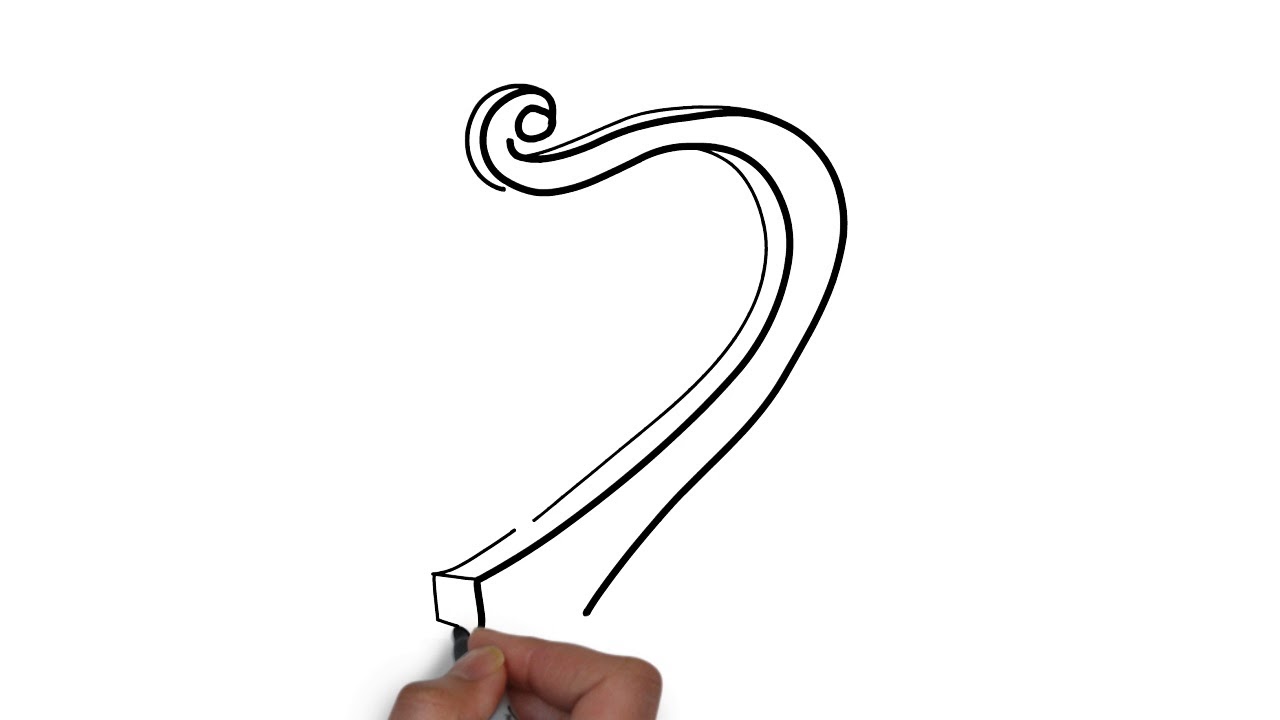 1280x720 How To Draw Harp Step - Harp Drawing