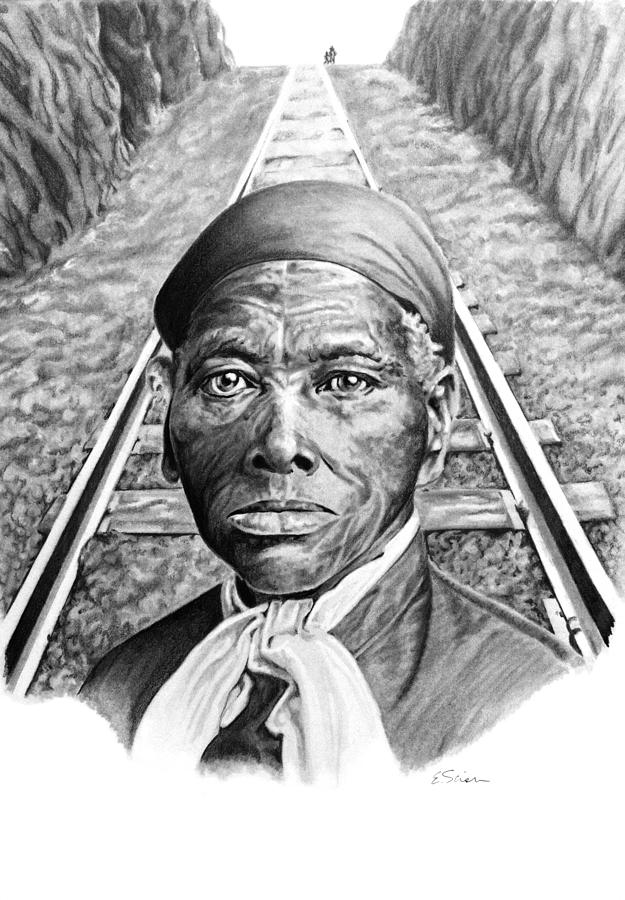 625x900 Harriet Tubman Drawing - Harriet Tubman Drawing