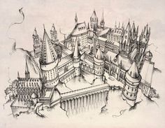 236x183 harry potter rocks my world! hogwarts is my home hogwarts - Harry Potter Castle Drawing