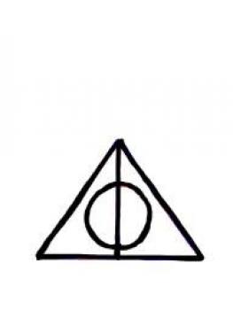 263x350 How To Draw The Deathly Hallows Symbol, Step - Harry Potter Deathly Hallows Symbol Drawing