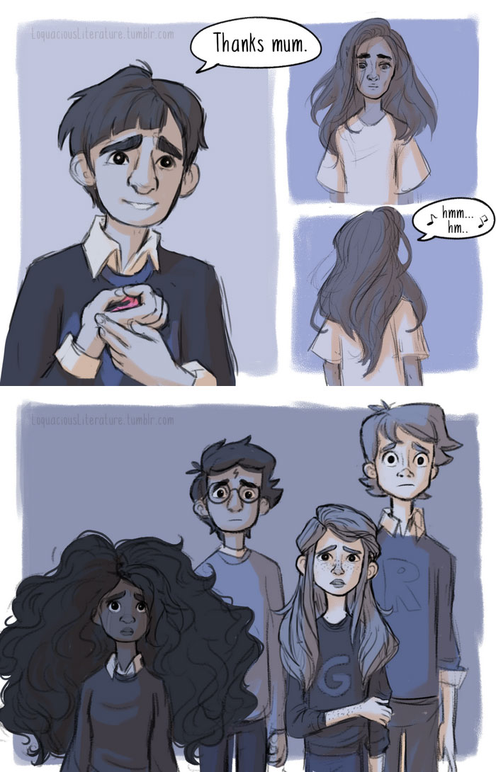 700x1090 Powerful Harry Potter Scenes That Did Not Make It To The Movies - Harry Potter Drawings