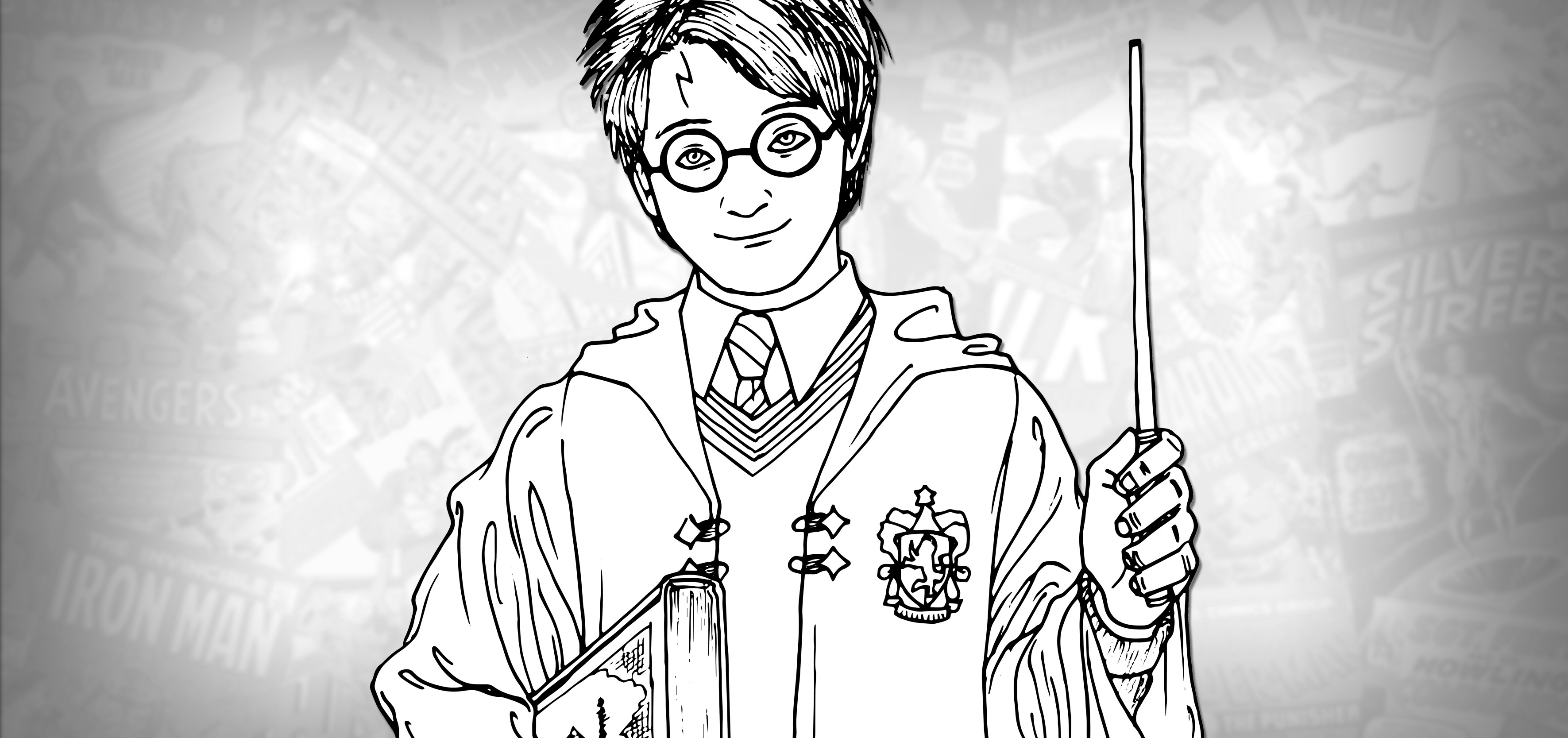 Скетч Harry Potter
