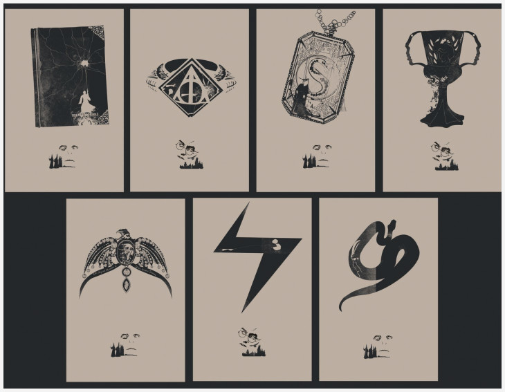 730x567 Harry Potter Glasses Ring With Lightning Bolt New Fro Design Co - Harry Potter Glasses Drawing