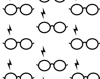 340x270 Harry Potter Fabric Etsy - Harry Potter Glasses Drawing