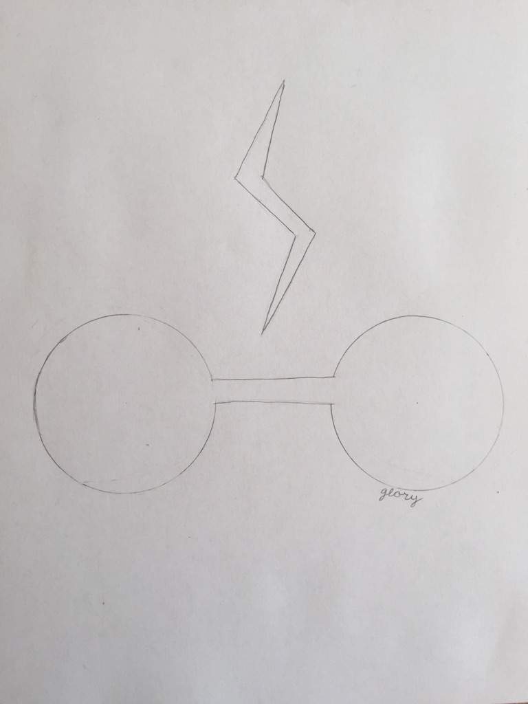 768x1024 Scar Glasses Drawing Harry Potter Amino - Harry Potter Glasses Drawing