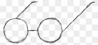 320x147 Glasses Drawing Harry Potter - Harry Potter Glasses Drawing