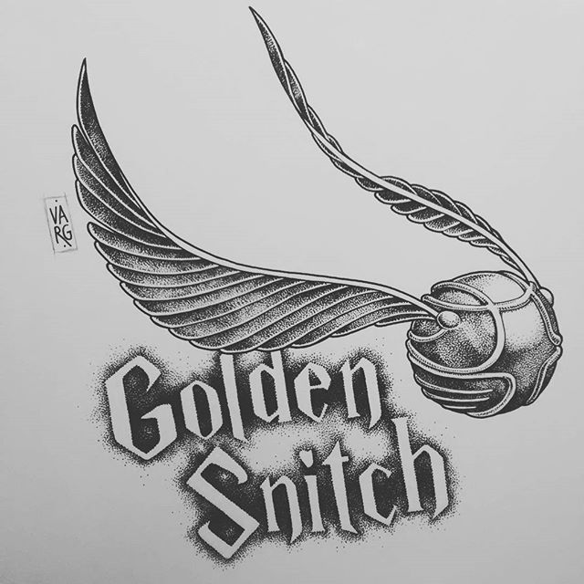 How To Draw The Golden Snitch From Harry Potter 5 Ste