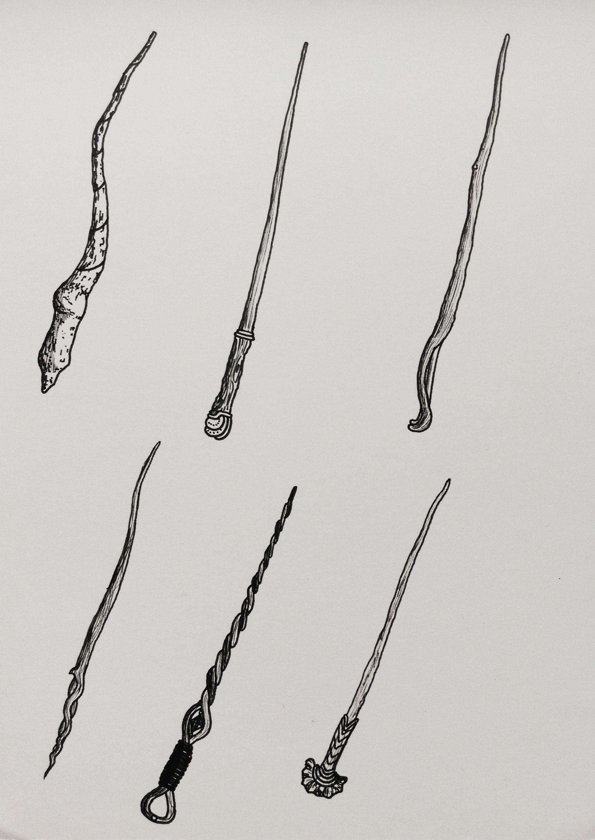 Harry Potter Wand Drawing ~ Harry Wands Quadripod Aluminium Vissco