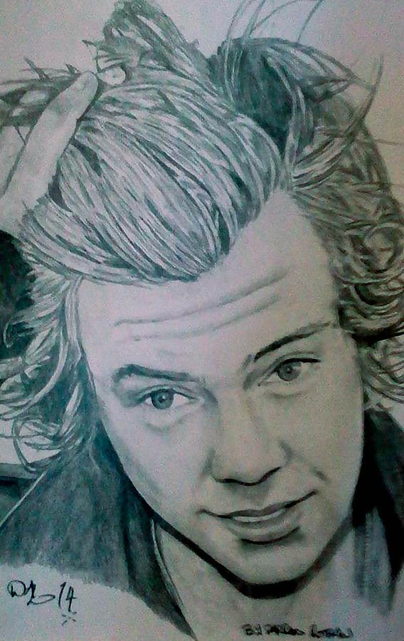 568x900 Harry Styles Drawing - Harry Styles Drawing