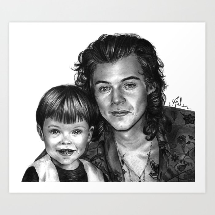 700x700 Harry Styles Pencil Drawing - Harry Styles Drawing