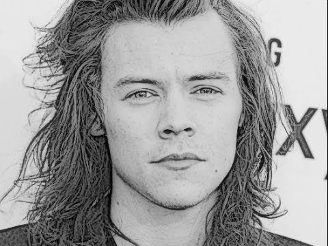 480x360 How To Draw Harry Styles - Harry Styles Drawing