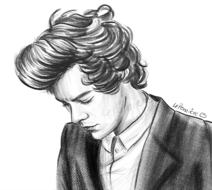 736x661 New How To Sketch Harry Styles - Harry Styles Drawing