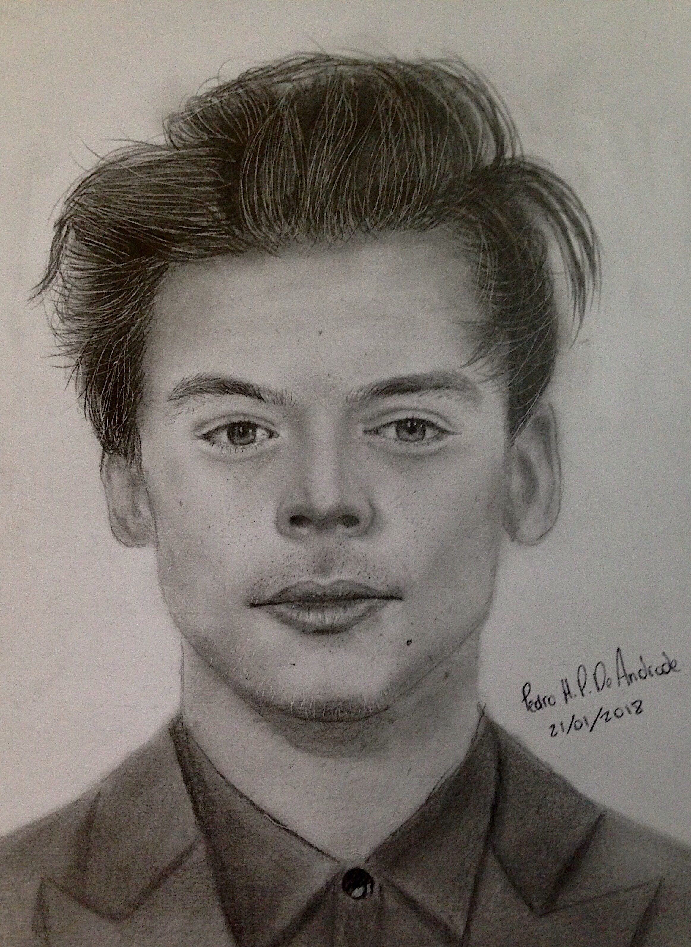 2326x3186 Drawing Of Harry Styles - Harry Styles Drawing