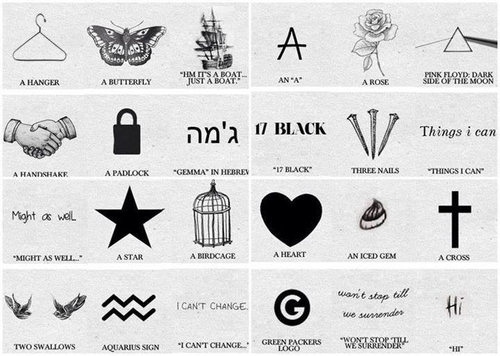 500x356 Harry's Shared - Harry Styles Tattoo Drawing