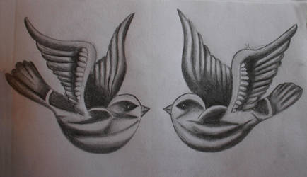 434x250 Birds Tattoo Harry Styles - Harry Styles Tattoo Drawing