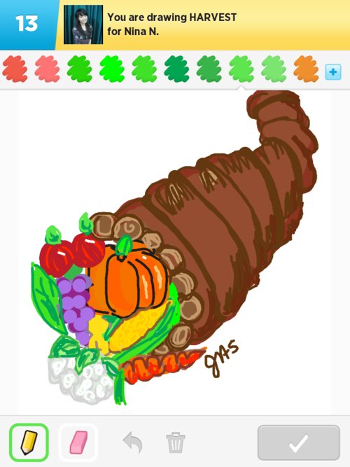 500x667 harvest drawings - Harvest Drawing